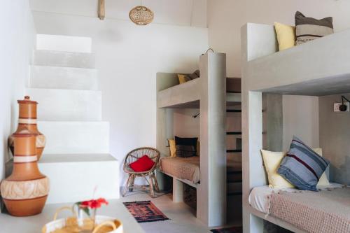 Mellow Hostel Sri Lankaにあるベッド