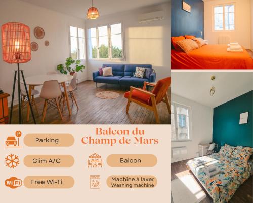 Balcon du Champ de Mars - #Parking #Air Conditioner #Clim