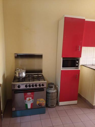 Kuchyňa alebo kuchynka v ubytovaní villa Verte