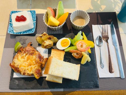 Mad på bed and breakfast-stedet eller i nærheden