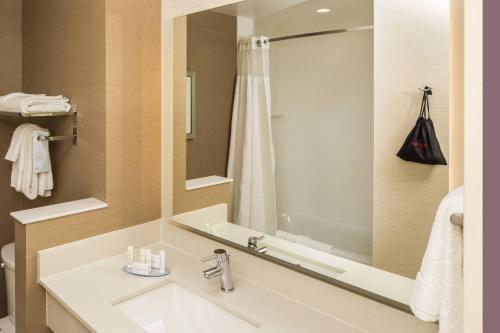 Bilik mandi di Fairfield Inn & Suites by Marriott Pittsburgh North/McCandless Crossing