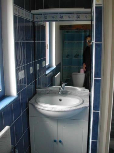Kupatilo u objektu Gîte pour 2 personnes
