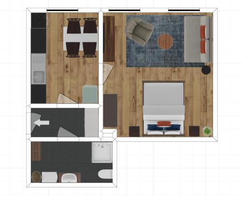 Планировка Johann's Heritage Apartment near city & nature