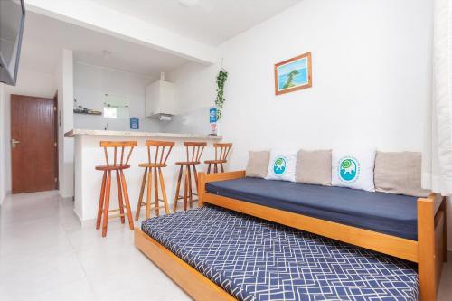 Arpoador Apts Praia & Piscina - Buzios Rentalsにあるシーティングエリア