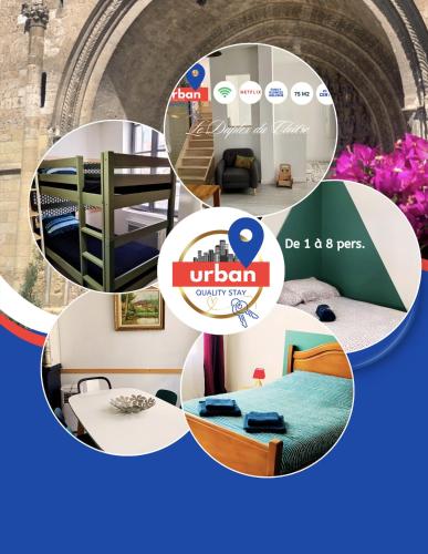 Fotografie z fotogalerie ubytování Duplex du Cloître 75m2 v destinaci Moissac