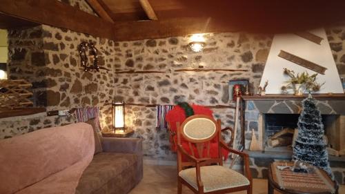 Zona de estar de Penelope's Guest House