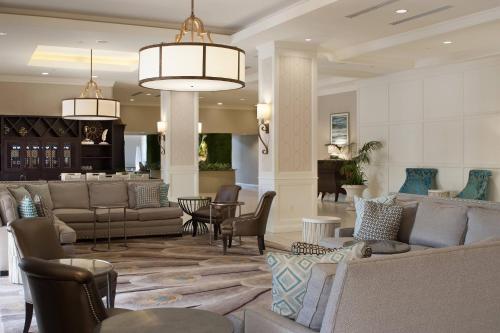 Charleston Marriottにあるシーティングエリア