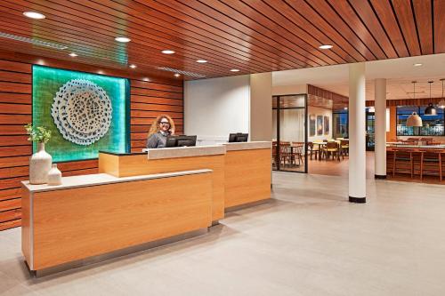 Ο χώρος του λόμπι ή της ρεσεψιόν στο Fairfield by Marriott Inn & Suites Indio Coachella Valley