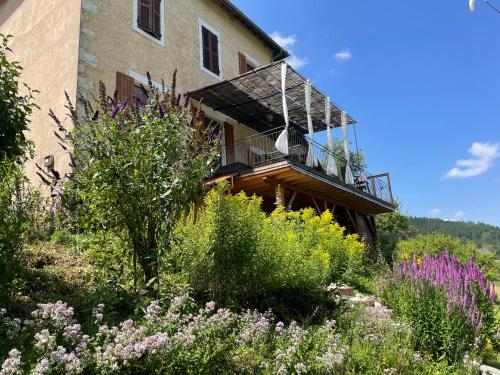 Κήπος έξω από το l'Ancienne Ecole du Villard