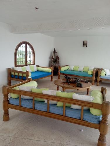 Ruang duduk di Villa Kenza