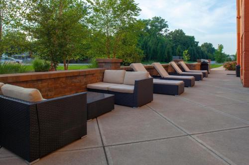 Posezení v ubytování Fairfield Inn & Suites Indianapolis Avon