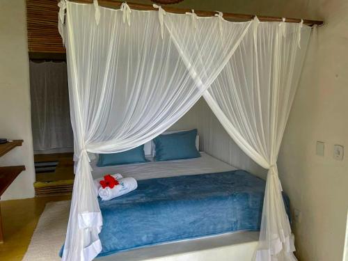 Ένα ή περισσότερα κρεβάτια σε δωμάτιο στο Casa Sereníssima