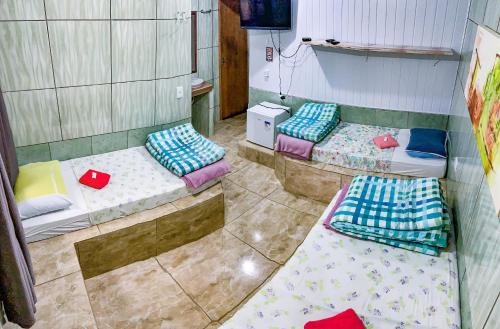 Ruang duduk di Pousada do Nereu