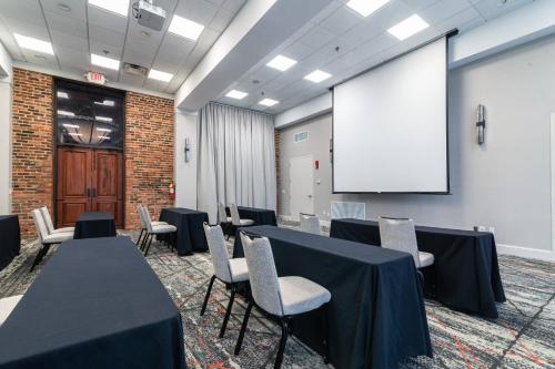 El área de trabajo o centro de convenciones de Columbus Marriott