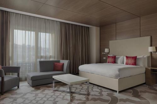 Constantine Marriott Hotelにあるベッド