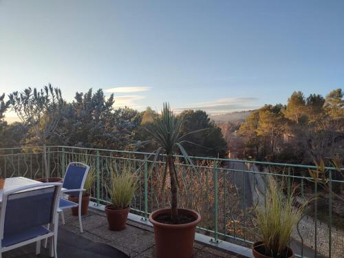 La terrasse de l'Imbut - Climatisation & Piscine