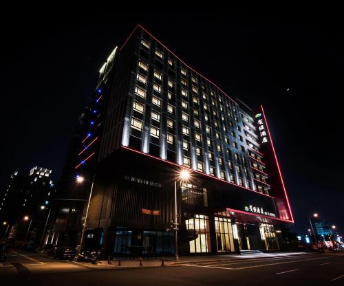 El edificio en el que está el hotel