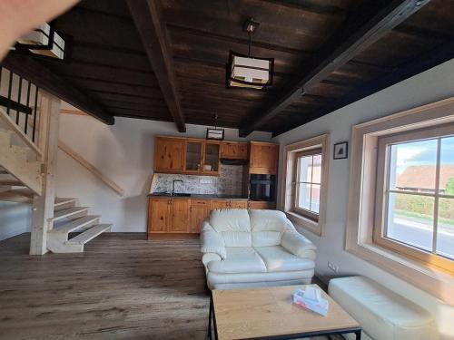 Posezení v ubytování Apartmán Drevenica