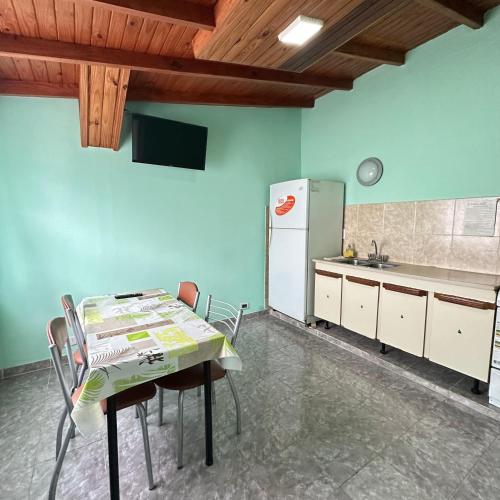 Kuchyň nebo kuchyňský kout v ubytování Hosteria Los 2 Pinos
