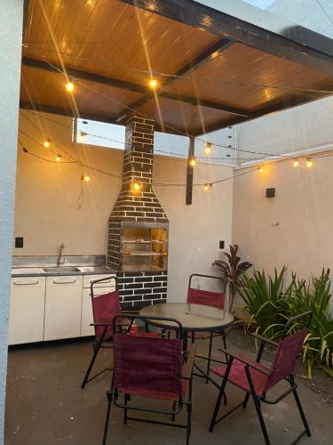 Кухня или мини-кухня в Casa Gogh
