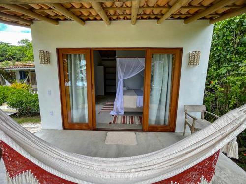 Casa sereníssima的阳台或露台