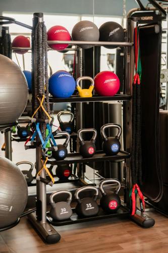 Fitness centrum a/nebo fitness zařízení v ubytování Marriott Fort Lauderdale Airport