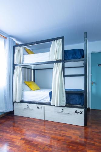 Ένα ή περισσότερα κρεβάτια σε δωμάτιο στο Casa Zafiro B&B