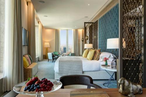 Coin salon dans l'établissement Assila, a Luxury Collection Hotel, Apartment Jeddah