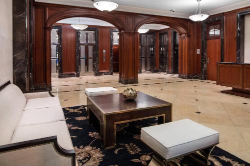 Ruang duduk di Residence Inn by Marriott Chicago Downtown/Loop