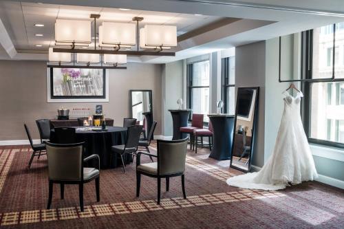 Ruang duduk di Residence Inn by Marriott Chicago Downtown/Loop