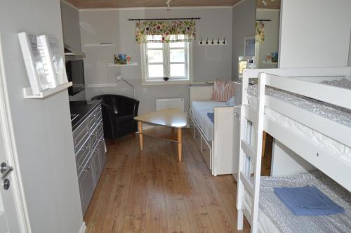 Eldhús eða eldhúskrókur á Åsa Gästis