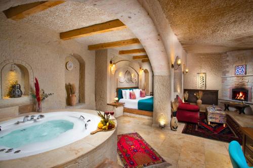 Posezení v ubytování Garden Inn Cappadocia