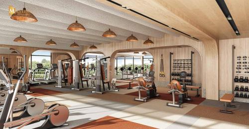 Γυμναστήριο ή/και όργανα γυμναστικής στο Masteri Centre Point - CT Land