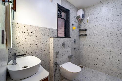 Koupelna v ubytování Golden Nest