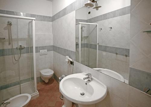 Koupelna v ubytování Hotel Antichi Cortili