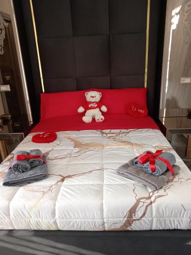 Postel nebo postele na pokoji v ubytování B&B la marica
