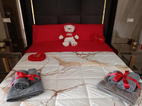 Postel nebo postele na pokoji v ubytování B&B la marica
