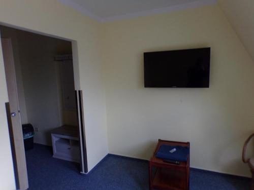 TV a/nebo společenská místnost v ubytování Motel Oseček