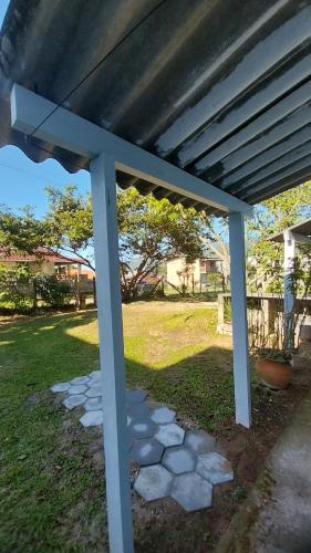 Zahrada ubytování Quitinete para Casal em Garopaba