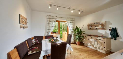 Posezení v ubytování Ferienhaus zur Maultrommel