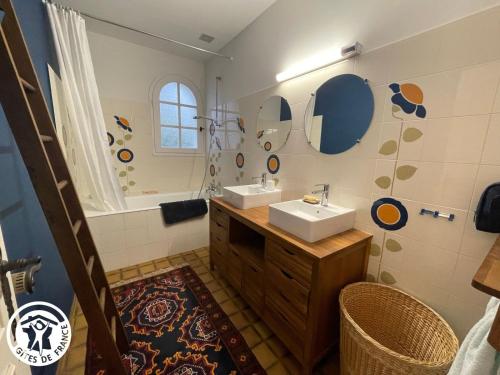 Koupelna v ubytování Brise de l ocean