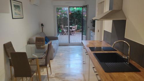 Joli F2 en rez-de-jardin avec terrasse