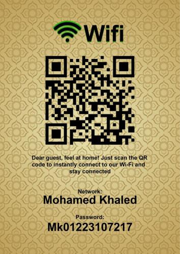 a picture of a qr code with a maze gmaxwell gmaxwell gmaxwell gmaxwell at LuXury Apartment Nasr City - CityStars in Cairo