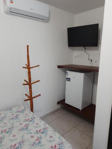 Kuchyň nebo kuchyňský kout v ubytování Hotel Pousada Guaratuba