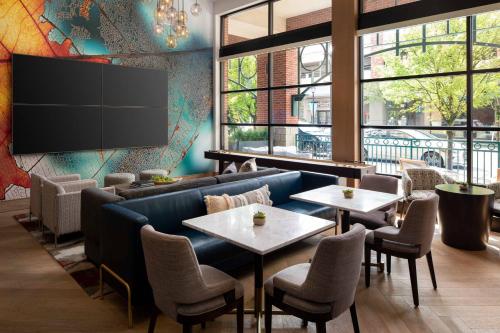 Гостиная зона в Seattle Marriott Redmond
