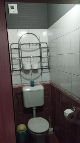Koupelna v ubytování Tommy Apartman