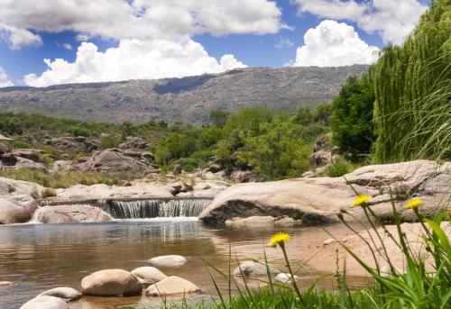 Naturlandskabet i nærheden af feriehuset