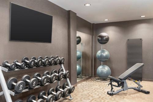 Fitness centrum a/nebo fitness zařízení v ubytování Residence Inn by Marriott Des Moines Ankeny