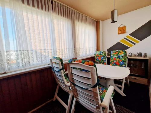 Χώρος καθιστικού στο Wohnung Mercy 1 Stock mit Balkon