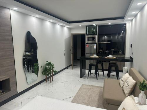Dapur atau dapur kecil di Sky Luxia 120-124